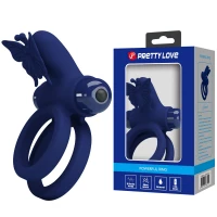 Ерекційне віброкільце PRETTE LOVE Powerful ring, 10 vibration functions — фото 4