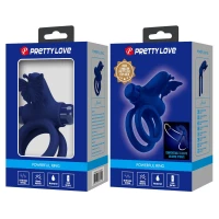 Ерекційне віброкільце PRETTE LOVE Powerful ring, 10 vibration functions — фото 7