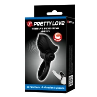 Віброкільце PRETTY LOVE Vibrate Penis Ring ADRIEN 10 functions — фото 8