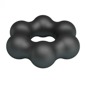 Эрекционное кольцо PRETTY LOVE Crazy Bull Super Soft Silicone Clauzell, чёрное