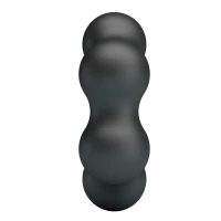 Эрекционное кольцо PRETTY LOVE Crazy Bull Super Soft Silicone Clauzell, чёрное — фото 4
