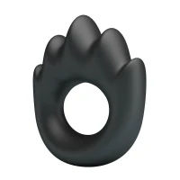 Ерекційне кільце Crazy Bull Super Soft Silicone Habert, чорне — фото 7