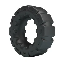 Ерекційне кільце Crazy Bull Laiden Super Soft Silicone Cock Ring – Black — фото 3