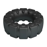 Ерекційне кільце Crazy Bull Laiden Super Soft Silicone Cock Ring – Black — фото 4