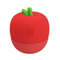 Симулятор орального сексу для жінок Pretty Love Apple Secret, червоний — фото 10