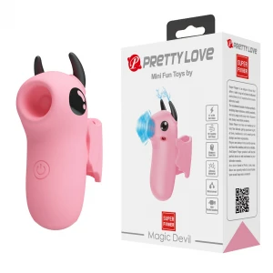 Вибростимулятор PRETTY LOVE Magic Devil, с функцией электростимуляции