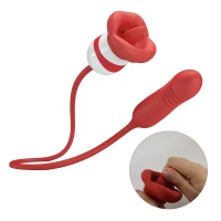 Вібростимулятор PRETTY LOVE Ashlynn, 5 vibration functions 5 thrusting settings 5 licking settings — фото 7