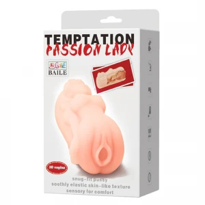 Мастурбатор-вагіна PRETTY LOVE/BAILE Temptation Passion Lady 3D