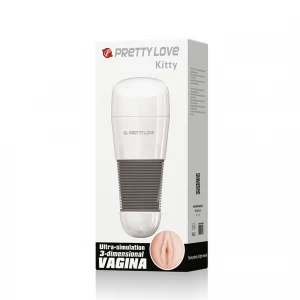 Мастурбатор анус PRETTY LOVE KITTY TPR ABS Silicone