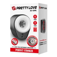 Автоматический мастурбатор PRETTY LOVE Dj Girl, с вибрацией и толчками — фото 2