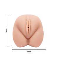 Мастурбатор CRAZY BULL VIOLET REALISTIC VAGINA, Vibration — фото 4