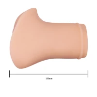 Мастурбатор CRAZY BULL VIOLET REALISTIC VAGINA, Vibration — фото 5