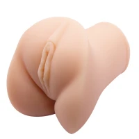 Мастурбатор CRAZY BULL VIOLET REALISTIC VAGINA, Vibration — фото 9