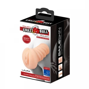 Мастурбатор CRAZY BULL- LAURA, REALISTIC VAGINA