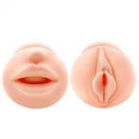 Маструбатор CRAZY BULL - NANCY, Pocket Pussy, DOUBLE MASTURBATOR — фото 4