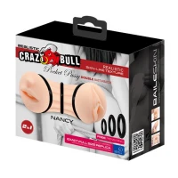 Маструбатор CRAZY BULL - NANCY, Pocket Pussy, DOUBLE MASTURBATOR — фото 8