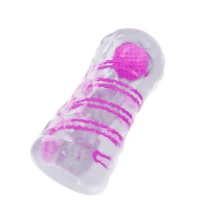 Мастурбатор Pretty Love Transparent Spiral Masturbator, рожевий — фото 10
