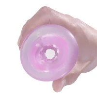 Мастурбатор Pretty Love Transparent Spiral Masturbator, рожевий — фото 3