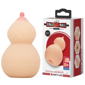 Мастурбатор Crazy Bull Calabash, тілесний