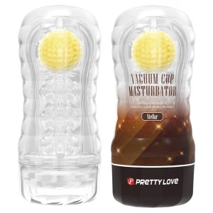 Мастурбатор Pretty Love/Baile Vacuum Cup Masturbator Stellar, прозорий