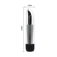 Вібратор Baile Mini Vibrator, срібний — фото 3