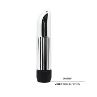 Вібратор Baile Mini Vibrator, срібний — фото 4