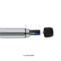 Вібратор Baile Mini Vibrator, срібний — фото 6