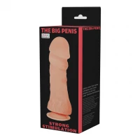 Фалоімітатор The Big Penis 5.3, тілесний — фото 7