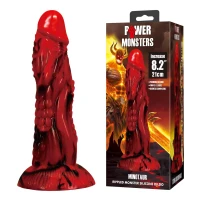 Фалоімітатор Power Monsters Minotaur – 21 cm Rippled Monster Silicone Dildo