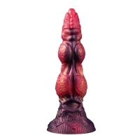 Фалоімітатор Power Monsters Savage Beastlord – 24 cm Rippled Monster Silicone Dildo — фото 3