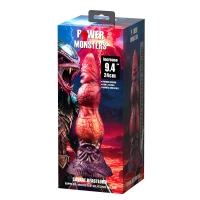 Фалоімітатор Power Monsters Savage Beastlord – 24 cm Rippled Monster Silicone Dildo — фото 8