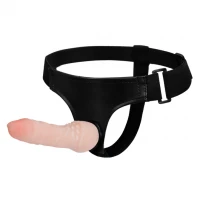 Страпон BAILE Ultra CyberSkin Penis, тілесний, 17 см