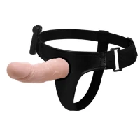 Безремінний страпон BAILE Ultra Passionate Harness, тілесний