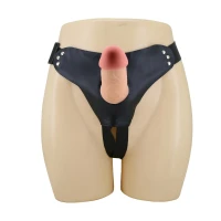 Универсальные трусики для страпона PRETTY LOVE Harness Briefs Mavis, телесные — фото 9