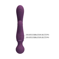 Вібратор-кролик PRETTY LOVE All Rounder Dual-Action, силікон, фіолетовий, подвійна стимуляція — фото 8