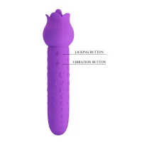 Вібратор-кролик PRETTY LOVE All Rounder Dual-Action, силіконовий, фіолетовий — фото 10