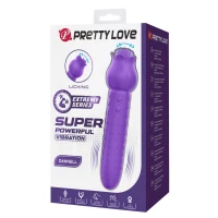 Вібратор-кролик PRETTY LOVE All Rounder Dual-Action, силіконовий, фіолетовий — фото 12