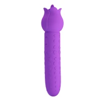 Вібратор-кролик PRETTY LOVE All Rounder Dual-Action, силіконовий, фіолетовий — фото 4
