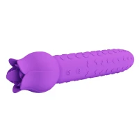Вібратор-кролик PRETTY LOVE All Rounder Dual-Action, силіконовий, фіолетовий — фото 7