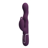 Вібратор PRETTY LOVE Laursen Dark Purple Waving &amp; Vibrating Rabbit — фото 3