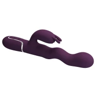 Вібратор PRETTY LOVE Laursen Dark Purple Waving &amp; Vibrating Rabbit — фото 4