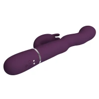 Вібратор PRETTY LOVE Laursen Dark Purple Waving &amp; Vibrating Rabbit — фото 6