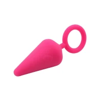 Анальна пробка Candy Plug M-Pink — фото 3