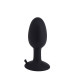Анальная пробка с внутренним шариком ROLL PLAY SMALL BLACK