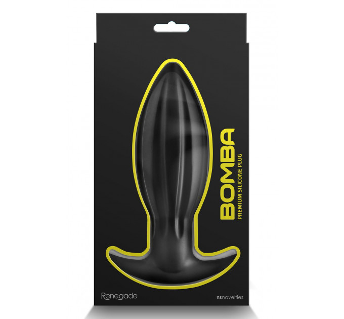 Анальная пробка NS Novelties RENEGADE BOMBA BLACK SMALL