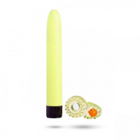 Набір Sex Toys Класичний Вібромасажер Ерекційне Кільце Yellow Набір Sex Toys Класичний Вібромасажер Ерекційне Кільце Yellow
