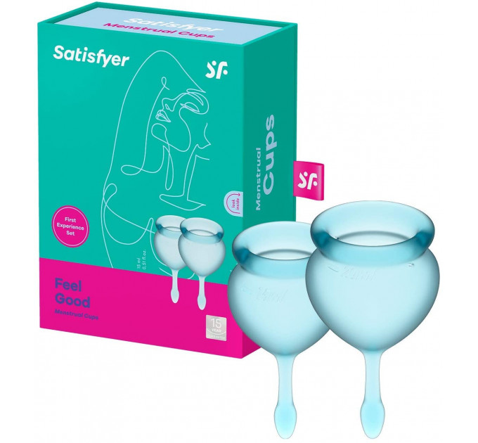 Менструальные чаши Satisfyer Feel good Menstrual Cup light blue