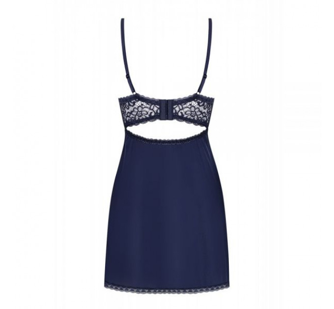 Cорочка Obsessive Drimera babydoll & thong blue S/M