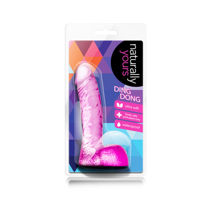 Фаллоимитатор NATURALLY YOURS DING DONG PINK