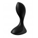 Анальная пробка с вибрацией Satisfyer Backdoor Lover, черный